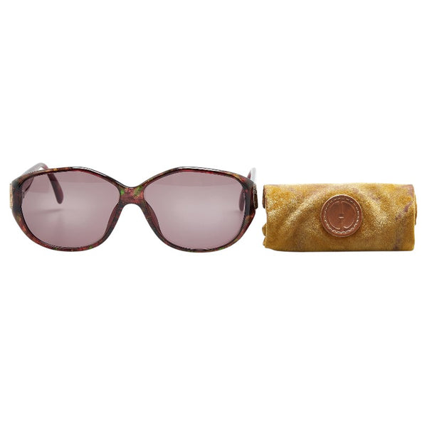 ディオール サングラス ブラウン プラスチック レディース Dior 【中古】