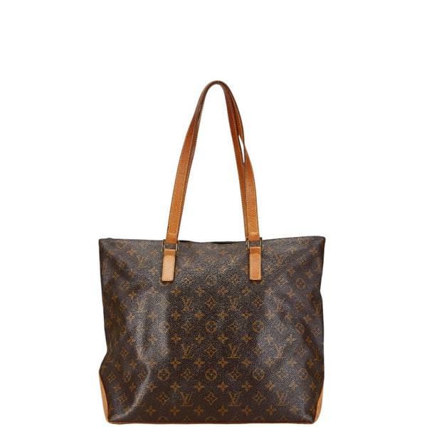 ルイ ヴィトン モノグラム カバメゾ トートバッグ ショルダーバッグ M51151 ブラウン PVC レザー レディース LOUIS VUITTON 【中古】