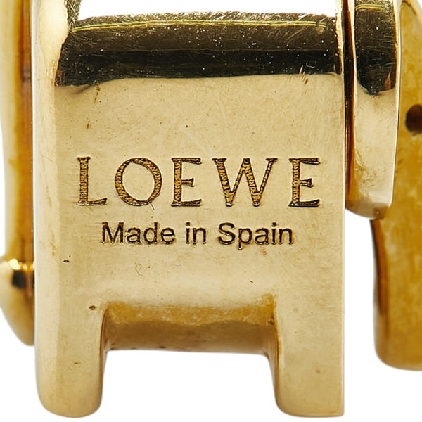 ロエベ エレファント ダイス パーソナライズド チャーム ゴールド メッキ レディース LOEWE 【中古】