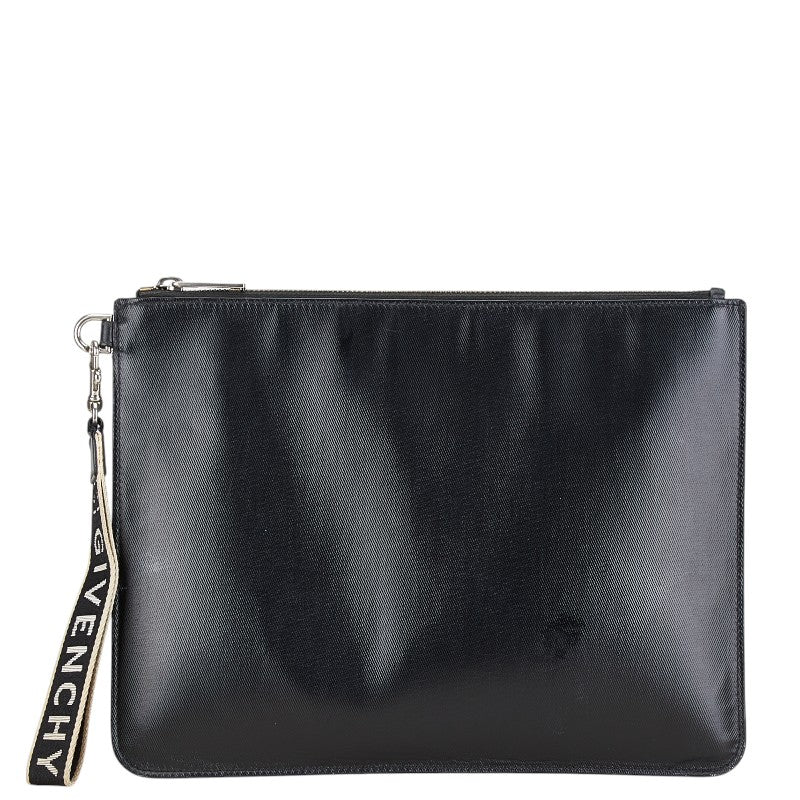 ジバンシー クラッチバッグ セカンドバッグ ブラック レザー メンズ Givenchy 【中古】