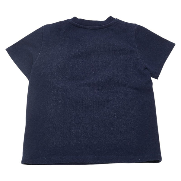 ディオール Tシャツ サイズ：18(80) ネイビー コットン ポリエステル ポリウレタン キッズ Dior 【中古】