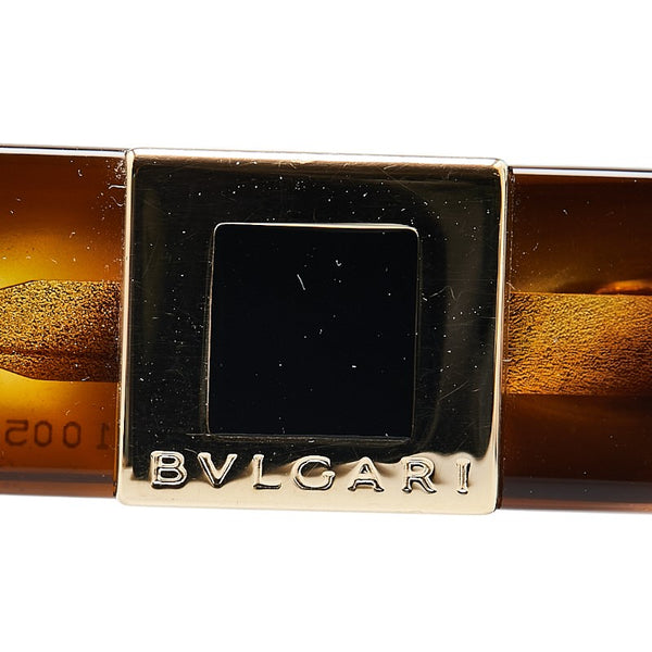 ブルガリ サングラス 810 ブラウン プラスチック レディース BVLGARI 【中古】