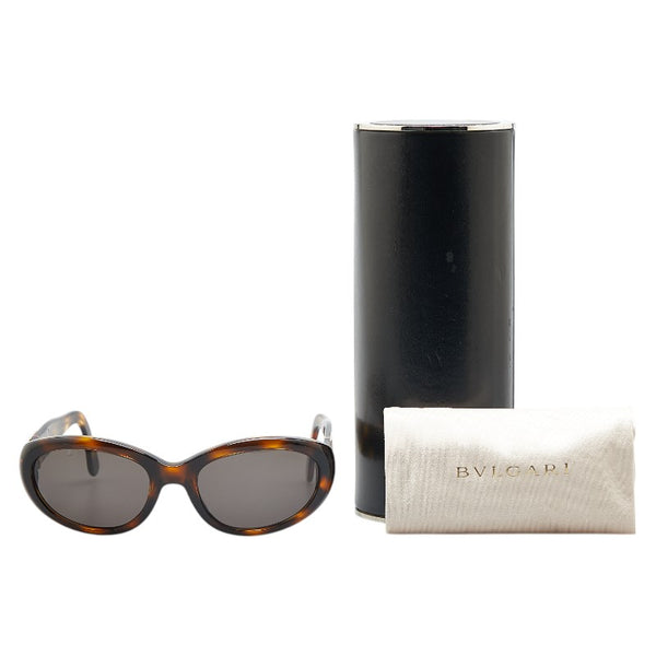 ブルガリ サングラス 810 ブラウン プラスチック レディース BVLGARI 【中古】