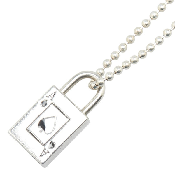 ティファニー トランプ モチーフ ネックレス SV925 シルバー レディース TIFFANY&Co. 【中古】