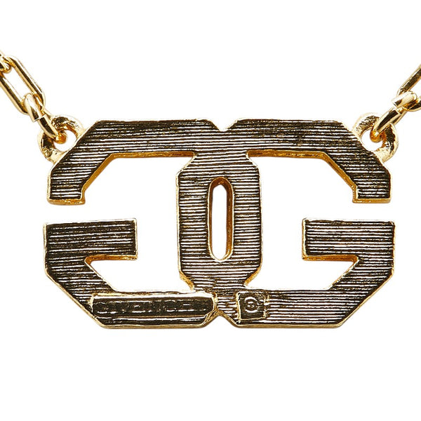 ジバンシー GGロゴ ネックレス ゴールド メッキ レディース Givenchy 【中古】