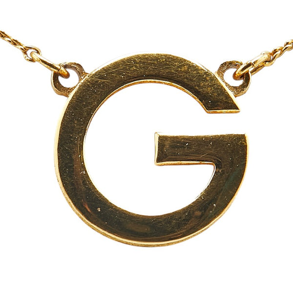 ジバンシー Gロゴ ネックレス ゴールド メッキ レディース Givenchy 【中古】