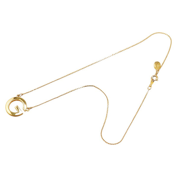 ジバンシー Gロゴ ネックレス ゴールド メッキ レディース Givenchy 【中古】