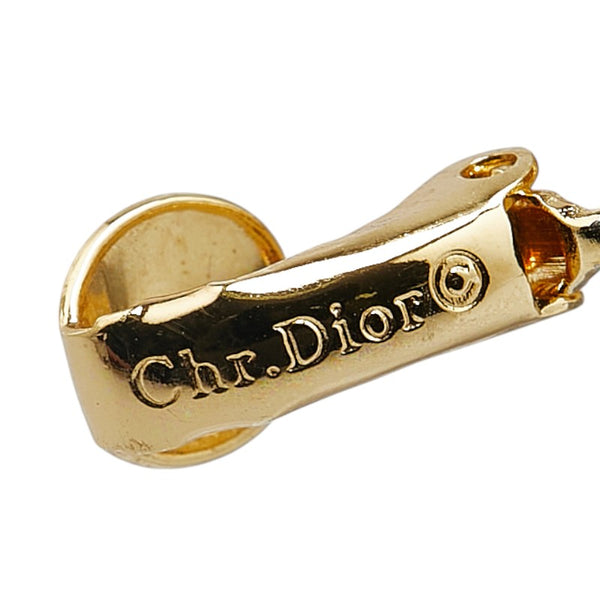 ディオール イヤリング メッキ ラインストーン レディース Dior 【中古】