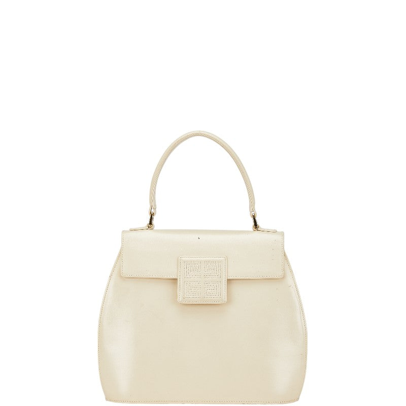 ジバンシー ハンドバッグ ホワイト レザー レディース Givenchy 【中古】