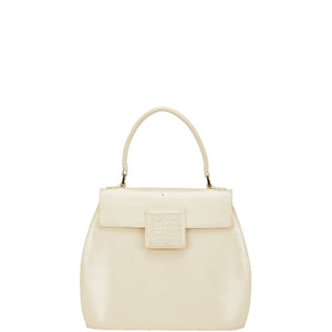 ジバンシー ハンドバッグ ホワイト レザー レディース Givenchy 【中古】
