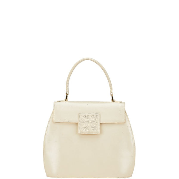 ジバンシー ハンドバッグ ホワイト レザー レディース Givenchy 【中古】