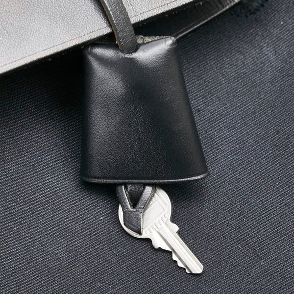 エルメス エールバッグ アドPM リュック バックパック ブラック トワルオフィシエ レザー レディース HERMES 【中古】