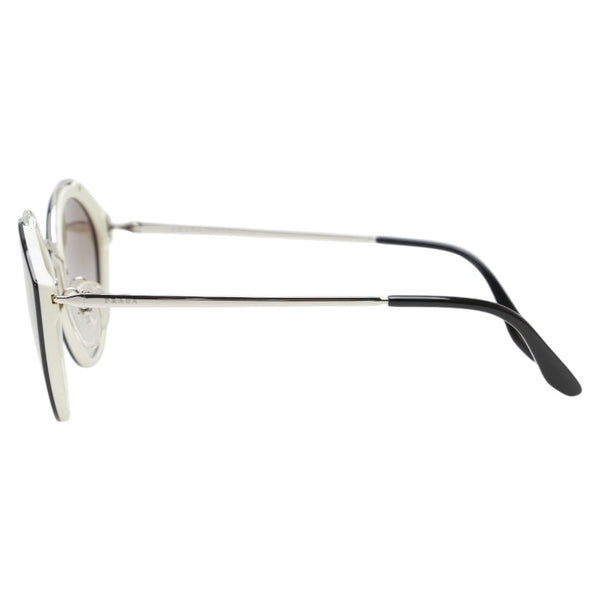 プラダ サングラス SPR 18U ブラック ホワイト プラスチック レディース PRADA 【中古】