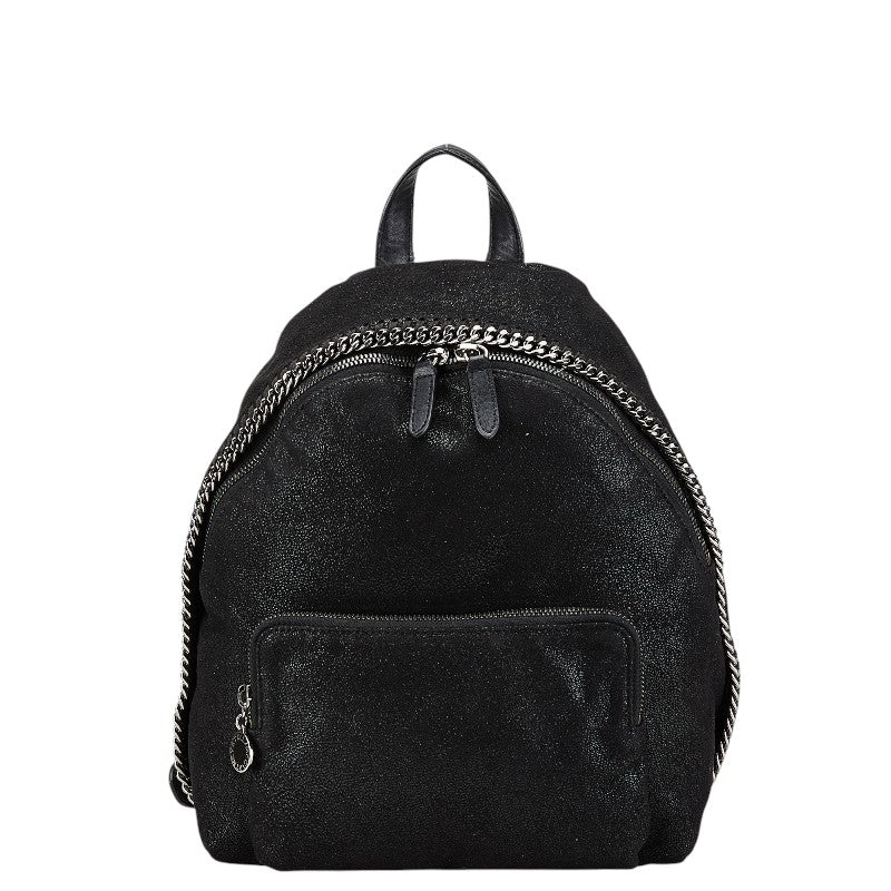 ステラマッカートニー ファラベラ ミニ リュック バックパック ブラック レザー レディース Stella McCartney 【中古】