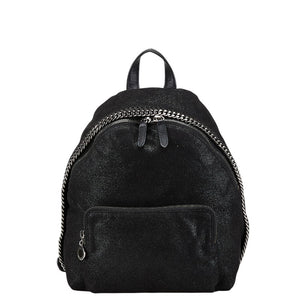 ステラマッカートニー ファラベラ ミニ リュック バックパック ブラック レザー レディース Stella McCartney 【中古】