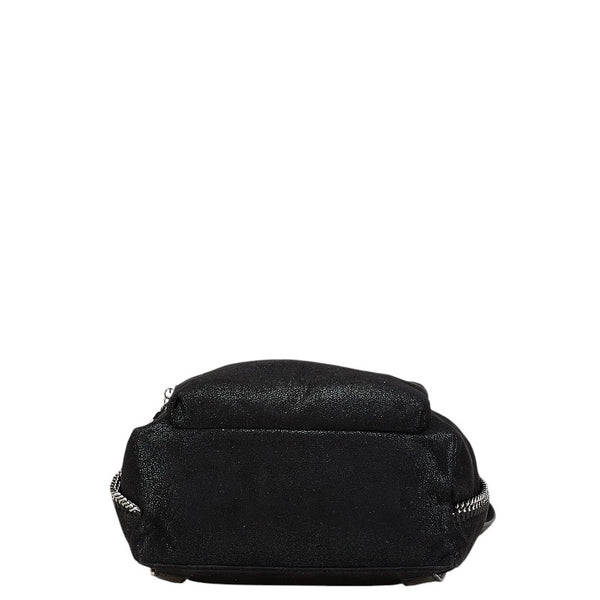 ステラマッカートニー ファラベラ ミニ リュック バックパック ブラック レザー レディース Stella McCartney 【中古】