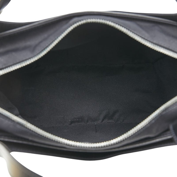 フェンディ トートバッグ ハンドバッグ ブラック ナイロン レザー レディース FENDI 【中古】