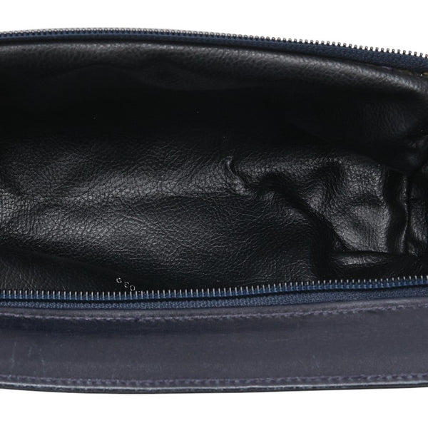 フェンディ ポーチ 小物入れ 30693 ブラック ナイロン レザー レディース FENDI 【中古】