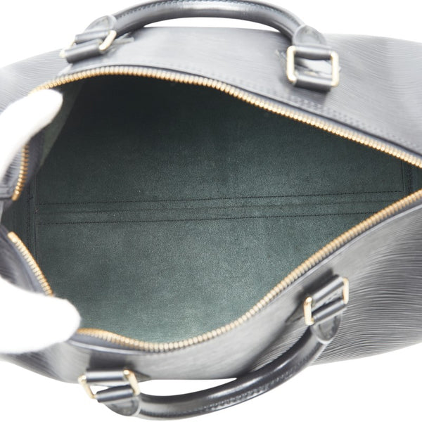 ルイ ヴィトン エピ スピーディ30 ハンドバッグ ボストンバッグ M59022 ノワール ブラック レザー レディース LOUIS VUITTON 【中古】