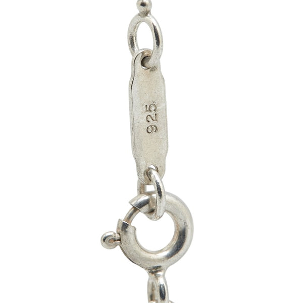 ティファニー ハートキー 1Pダイヤ ネックレス SV925 シルバー レディース TIFFANY&Co. 【中古】