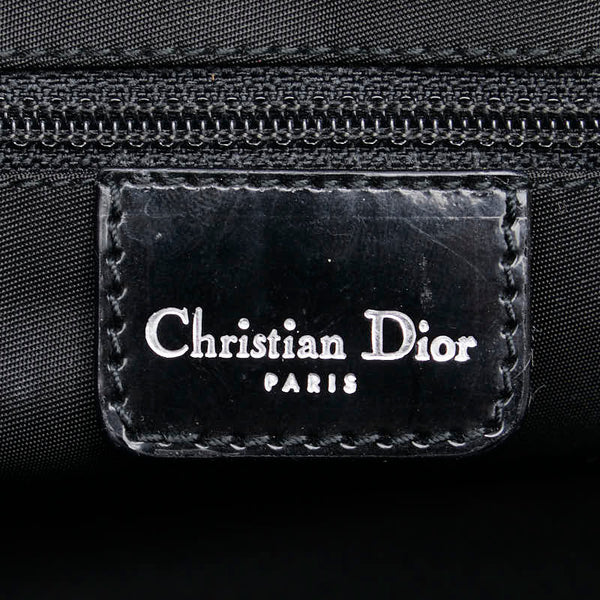ディオール モンテーニュ トレーラー クリス1947 ハンドバッグ ブラック レザー デニム レディース Dior 【中古】
