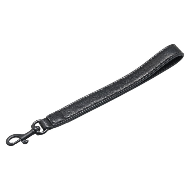 サンローラン ストラップ ブラック レザー レディース SAINT LAURENT 【中古】