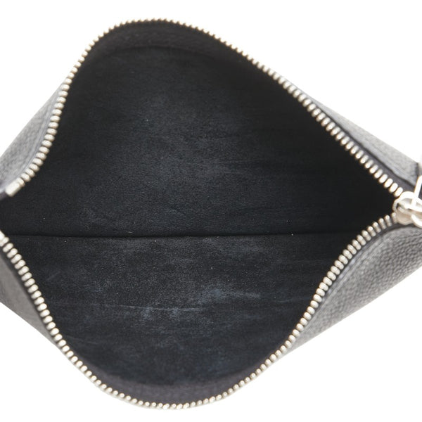 サンローラン ポーチ 小物入れ ブラック レザー レディース SAINT LAURENT 【中古】