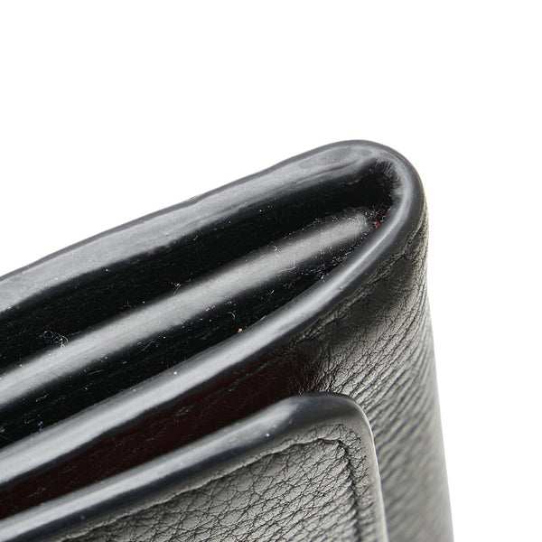 プラダ 長財布 1MH132 ブラック レザー レディース PRADA 【中古】