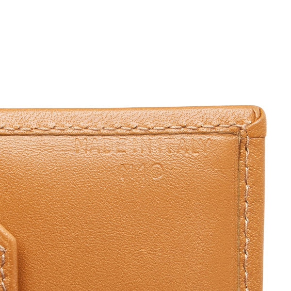 セリーヌ マカダム 長財布 ブラウン PVC レザー レディース CELINE 【中古】