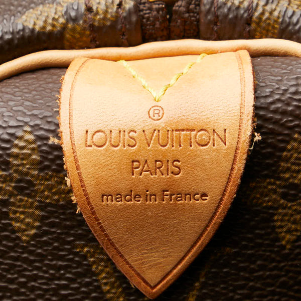 ルイ ヴィトン モノグラム キーポル60 ボストンバッグ トラベルバッグ M41422 ブラウン PVC レザー レディース LOUIS VUITTON 【中古】