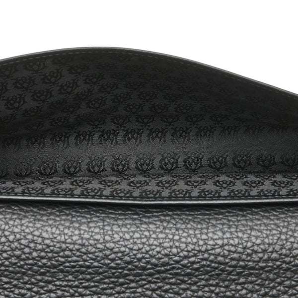 ダンヒル ロゴ 長財布 ブラック レザー レディース Dunhill 【中古】