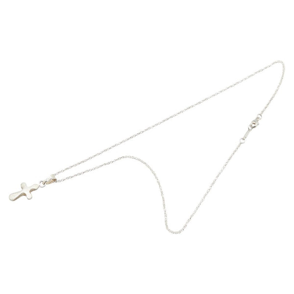 ティファニー クロス 十字架 モチーフ ネックレス SV925 シルバー レディース TIFFANY&Co. 【中古】