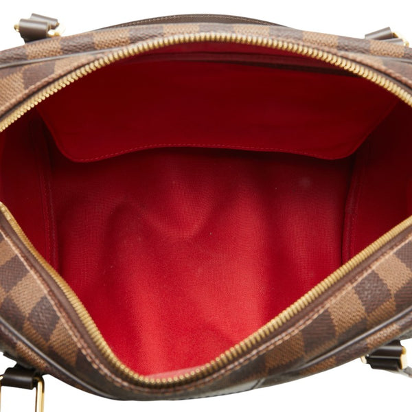 ルイ ヴィトン ダミエ リヴィントンGM ハンドバッグ ショルダーバッグ N41158 ブラウン PVC レザー レディース LOUIS VUITTON 【中古】