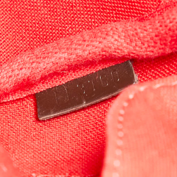 ルイ ヴィトン ダミエ リヴィントンGM ハンドバッグ ショルダーバッグ N41158 ブラウン PVC レザー レディース LOUIS VUITTON 【中古】