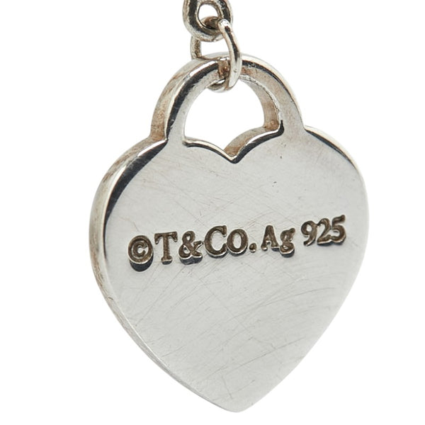 ティファニー リターン トゥ ティファニー ハート タグ ビーズ ブレスレット SV925 シルバー レディース TIFFANY&Co. 【中古】
