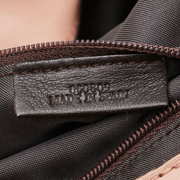 ロエベ ナッパアイレ ハンドバッグ ピンク ピンクベージュ レザー レディース LOEWE 【中古】
