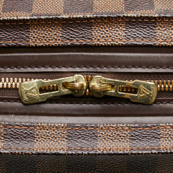 ルイ ヴィトン ダミエ チェルシー トートバッグ ショルダーバッグ N51119 ブラウン PVC レザー レディース LOUIS VUITTON 【中古】