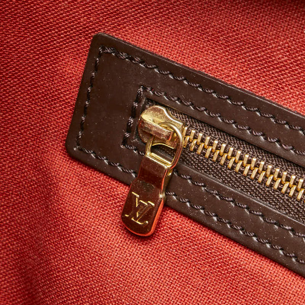 ルイ ヴィトン ダミエ チェルシー トートバッグ ショルダーバッグ N51119 ブラウン PVC レザー レディース LOUIS VUITTON 【中古】