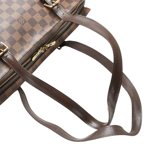 ルイ ヴィトン ダミエ チェルシー トートバッグ ショルダーバッグ N51119 ブラウン PVC レザー レディース LOUIS VUITTON 【中古】