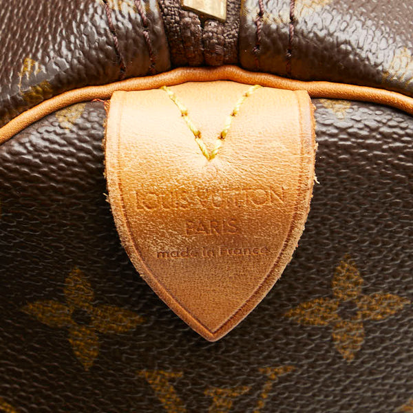 ルイ ヴィトン モノグラム キーポル50 ボストンバッグ M41426 ブラウン PVC レザー レディース LOUIS VUITTON 【中古】