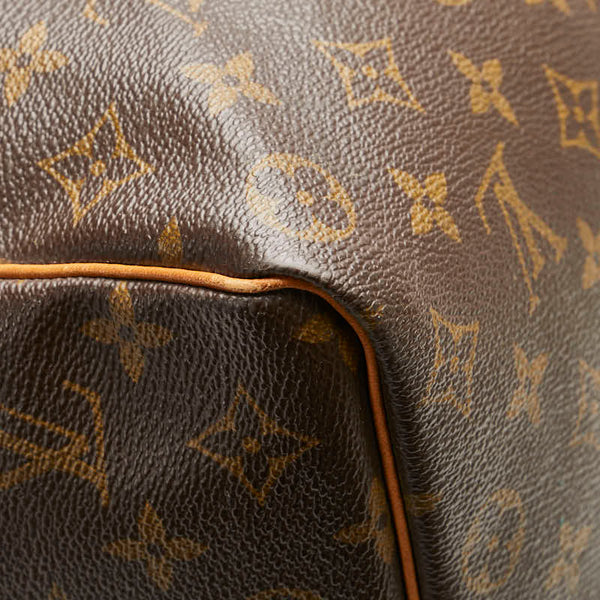 ルイ ヴィトン モノグラム キーポル50 ボストンバッグ M41426 ブラウン PVC レザー レディース LOUIS VUITTON 【中古】