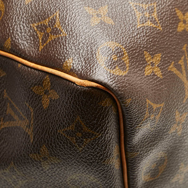ルイ ヴィトン モノグラム キーポル50 ボストンバッグ M41426 ブラウン PVC レザー レディース LOUIS VUITTON 【中古】