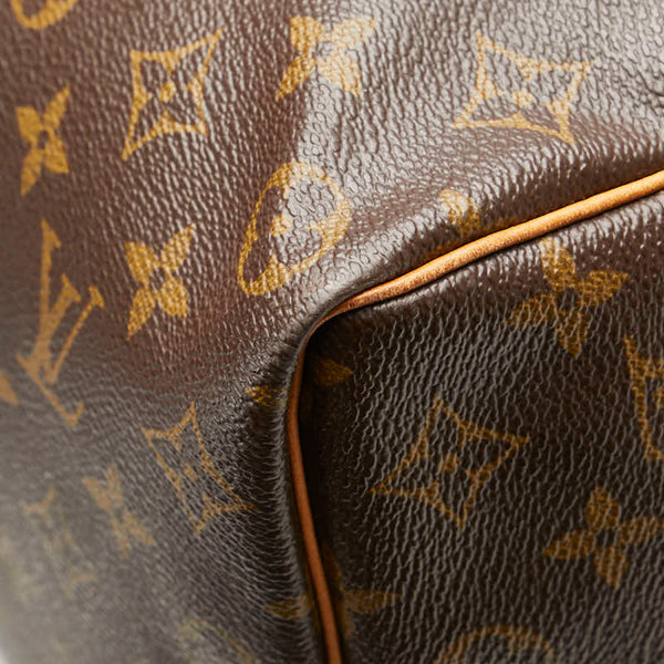 ルイ ヴィトン モノグラム キーポル50 ボストンバッグ M41426 ブラウン PVC レザー レディース LOUIS VUITTON 【中古】