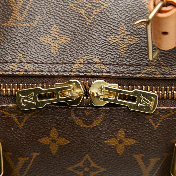 ルイ ヴィトン モノグラム キーポル50 ボストンバッグ M41426 ブラウン PVC レザー レディース LOUIS VUITTON 【中古】