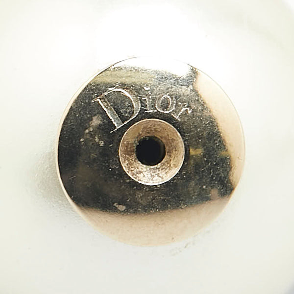 ディオール スタッドピアス ゴールド メッキ フェイクパール レディース Dior 【中古】
