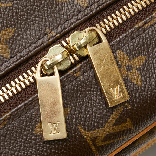 ルイ ヴィトン モノグラム シテMM ハンドバッグ ショルダーバッグ M51182 ブラウン PVC レザー レディース LOUIS VUITTON 【中古】