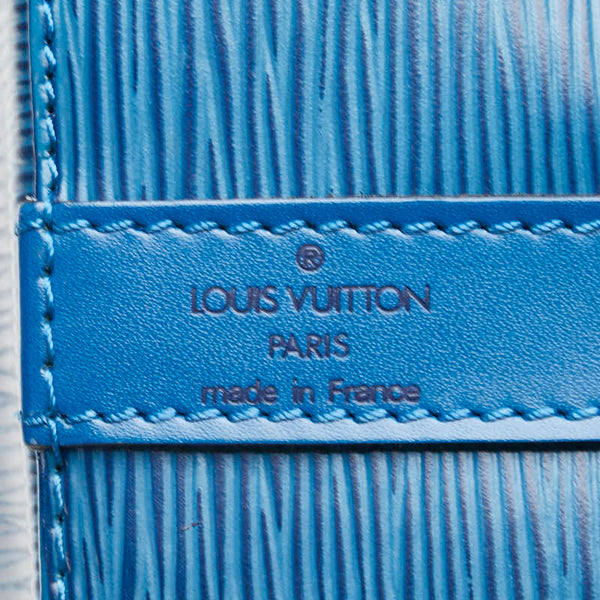 ルイ ヴィトン エピ プチノエ ワンショルダーバッグ ハンドバッグ M44105 トレドブルー  レザー レディース LOUIS VUITTON 【中古】