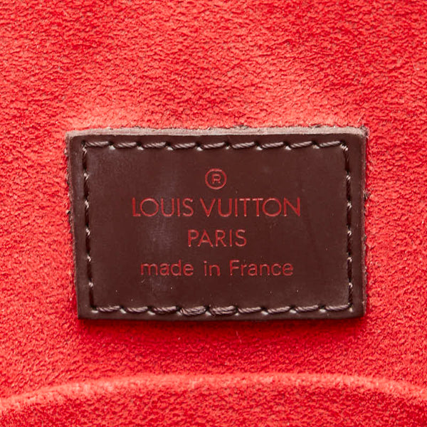 ルイ ヴィトン ダミエ サック プラ トートバッグ ハンドバッグ  N51140 ブラウン PVC レザー メンズ LOUIS VUITTON 【中古】
