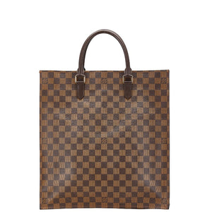 ルイ ヴィトン ダミエ サック プラ トートバッグ ハンドバッグ  N51140 ブラウン PVC レザー メンズ LOUIS VUITTON 【中古】