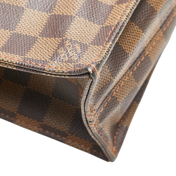 ルイ ヴィトン ダミエ サック プラ トートバッグ ハンドバッグ  N51140 ブラウン PVC レザー メンズ LOUIS VUITTON 【中古】